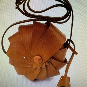 Boldrini Opera Crossbody - Cognac -  NWT